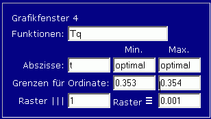 Einstellungen für Grafikfenster 4