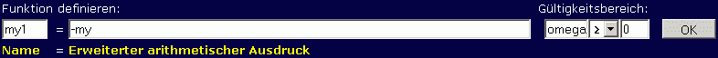 Funktion my1 mit Gültigkeitsbereich