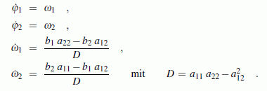 Differenzialgleichungen, aufgelöst nach den ersten Ableitungen