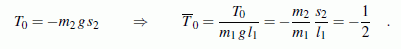 Potenzielle Energie zum Startzeitpunkt