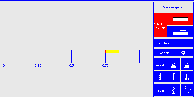 Ein Element erscheint in der Zeichenfläche