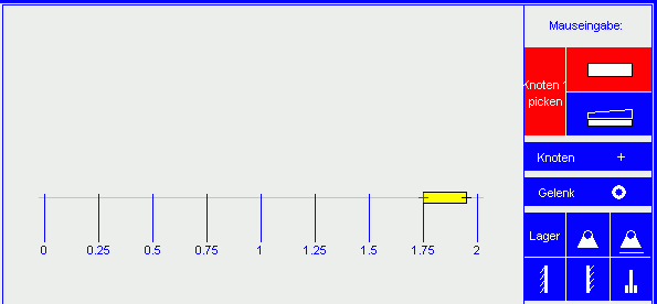 Ein Element erscheint in der Zeichenfläche