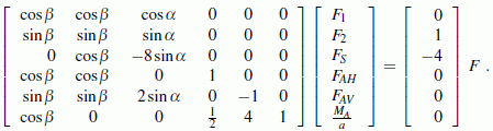 Gleichgewichtsbedingungen